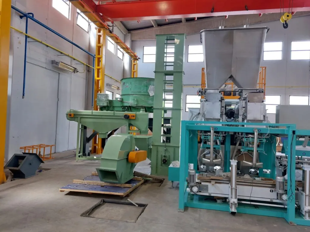 Oprema za industrijsko postrojenje u hali