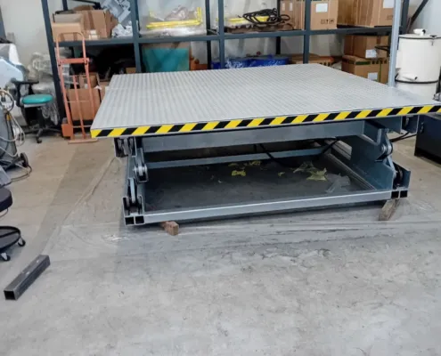 Platform in the workshop